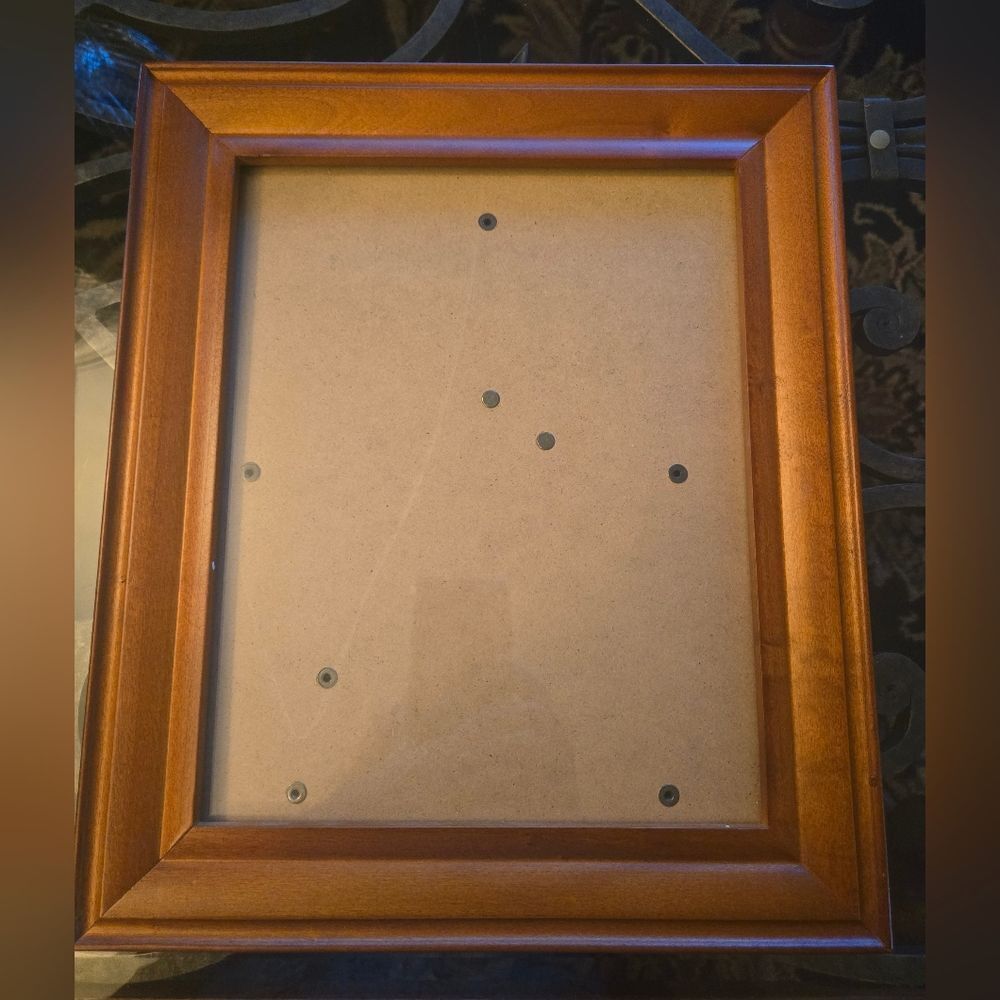 Elegant Brown Wooden Picture Frame 10 X 8